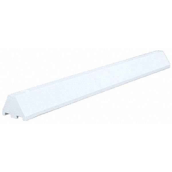Parking Block, Ultra White, 4 ft., 4