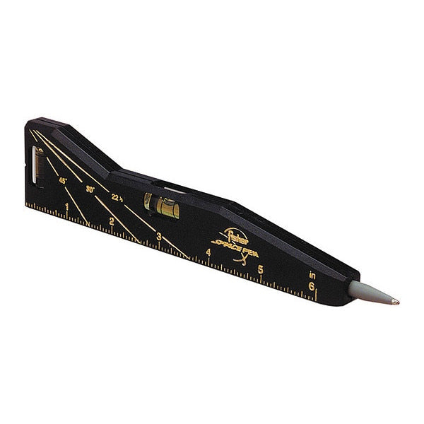 Contractor Pen/Tool, Plastic, Black