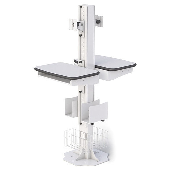 Floor Mounted Industrial Computer Stand