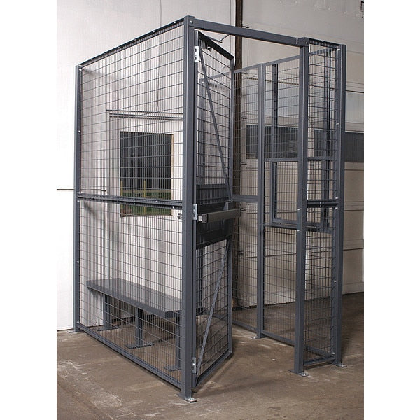 Driver Cage, 3 Sided, 8 ft.x 6 ft.x 8 ft.