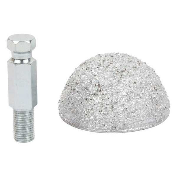 Tire Buffer Metal Dome and Adapter, 50mm