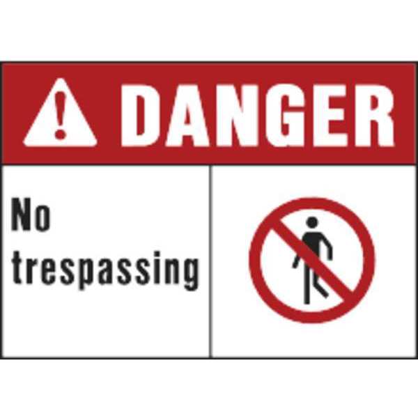Sign, Danger No Trespassing, PK5