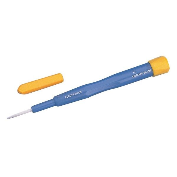 Screwdriver Slotted Ceramic, 0.9x15mm
