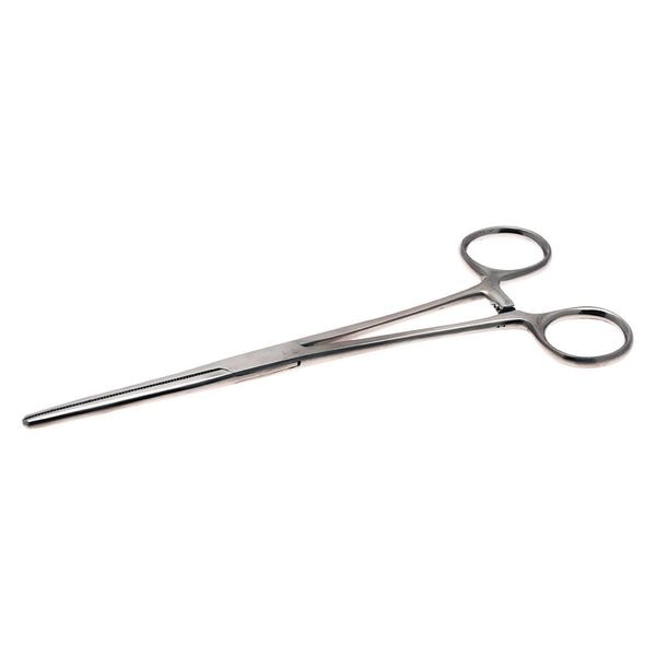 Hemostat Straight Serrated Jaws, 18