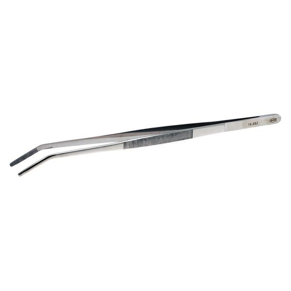 Tweezers, Gp Bent Blunt Tip, 10