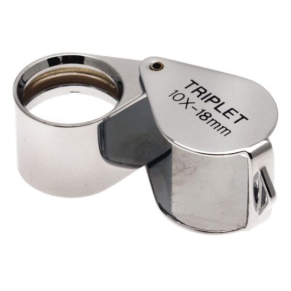 Eye Loupe, 10x, Silver