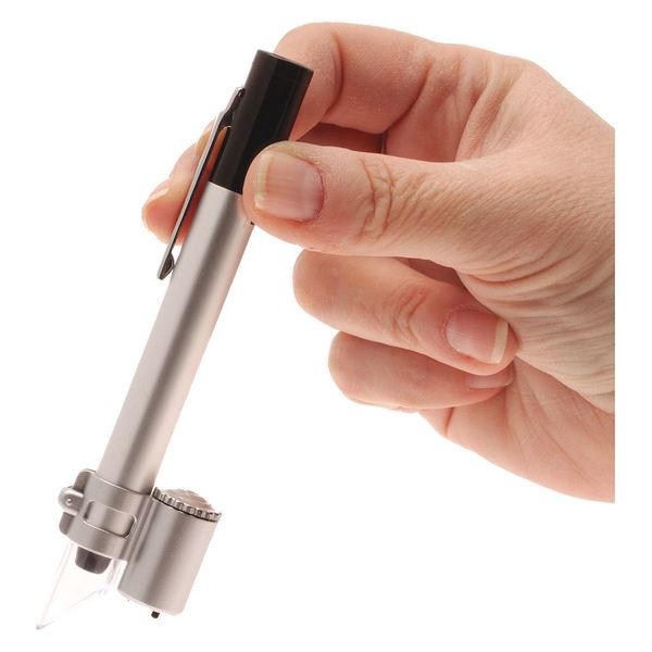 Pen Type Pocket Microscope, 50x, w/Led