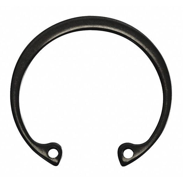 Internal Retaining Ring, Steel, Black Phosphate Finish, 2.813 in Bore Dia.