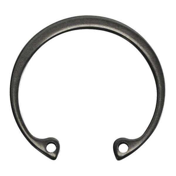 Internal Retaining Ring, Stainless Steel, Plain Finish, 1.850 in Bore Dia.