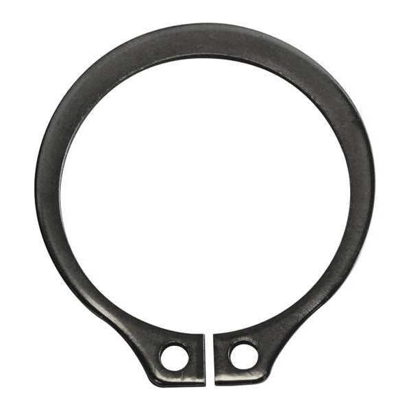 External Retaining Ring, Stainless Steel Plain Finish, 2 in Shaft Dia