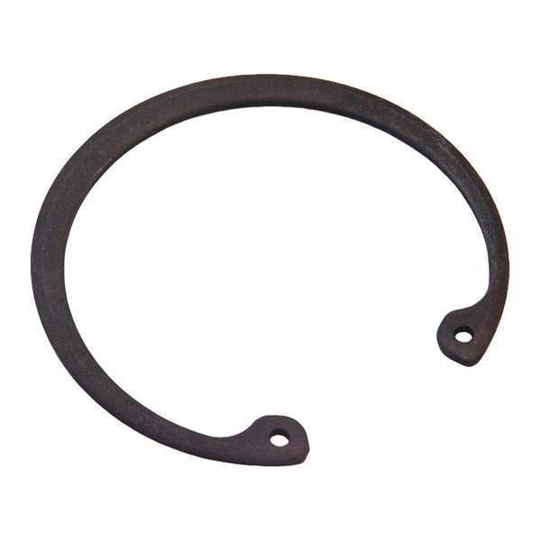 Internal Retaining Ring, Steel, Black Phosphate Finish, 1.850 in Bore Dia.