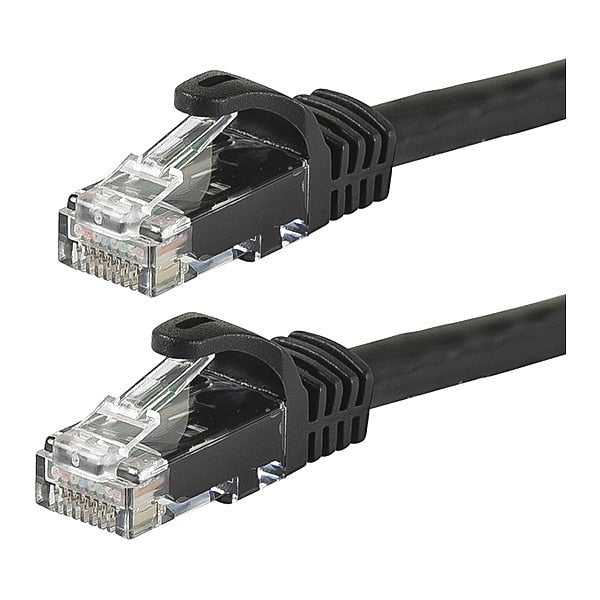 Cat5E Utp Network Cable, 100 ft.Black