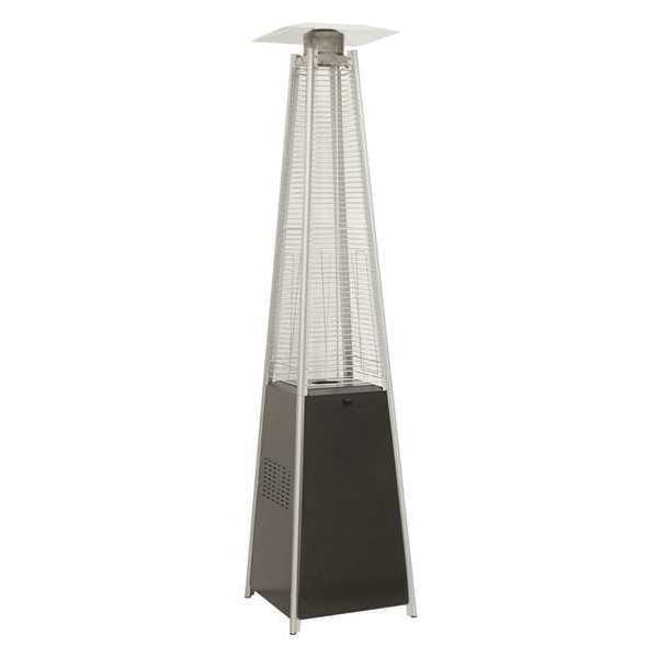 Pyramid Patio Heater, 42,000 Btu, Black