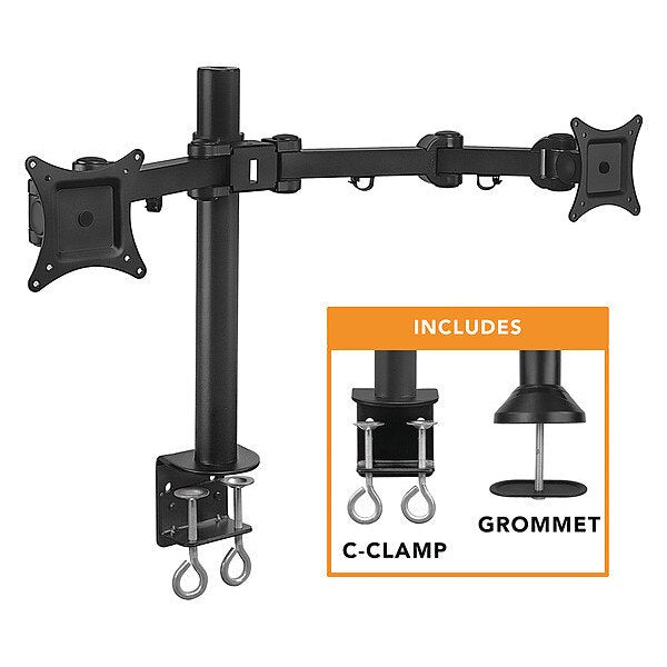 Dual Monitor Desk Mount 13-27