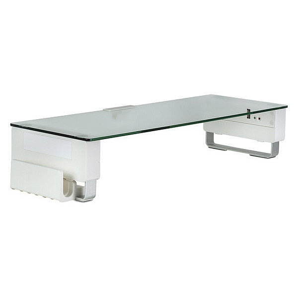 Glass Monitor Stand W/ USB, 22IN X 9IN