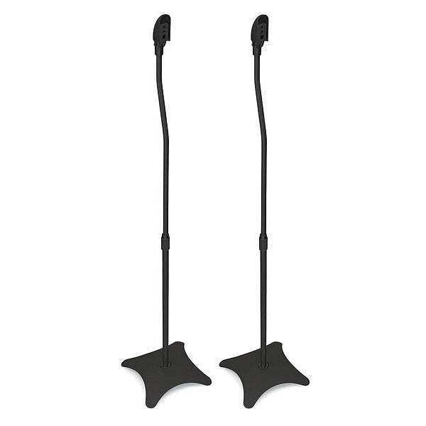 Speaker Stands for Surround Sound System 2 Black