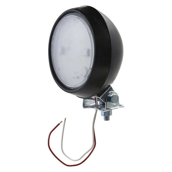 Flood Lamp, LED, Rubber Housing, Clear