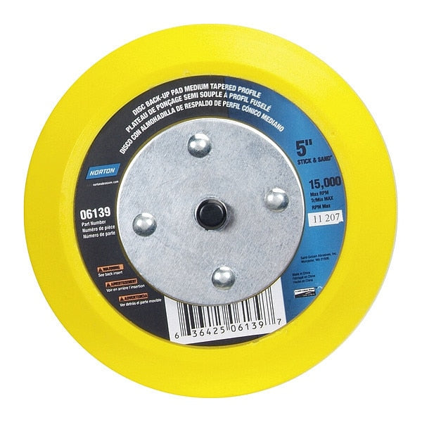 Sanding Disc, Color Yellow, 15,000 RPM