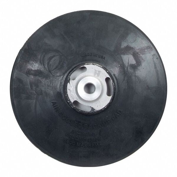 Backup Pad, Color Black, 8,600 RPM