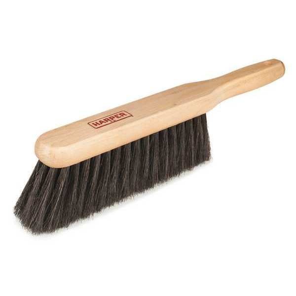 Counter Brush, Horsehair, Wood, 14 in, Natural, Wood