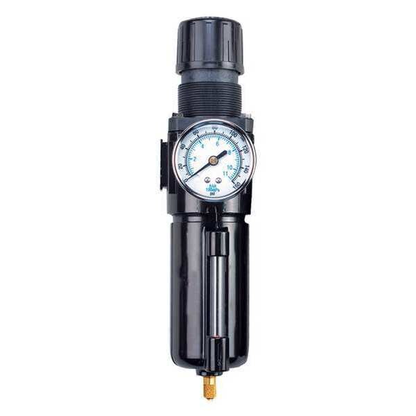 Filter/Regulator, Metal Bowl, 1/2