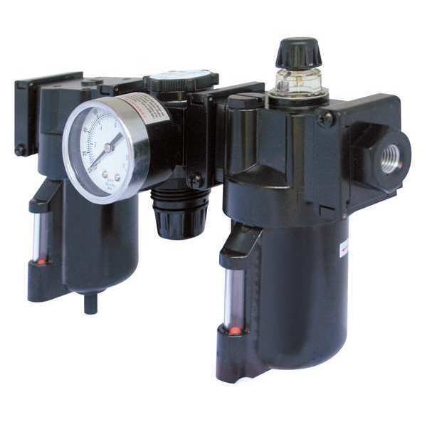 Modular Filter/Regulator/Lube Combo, 1/2