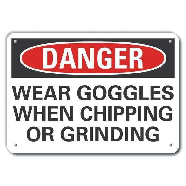 Alum Danger Wear Goggles, 14