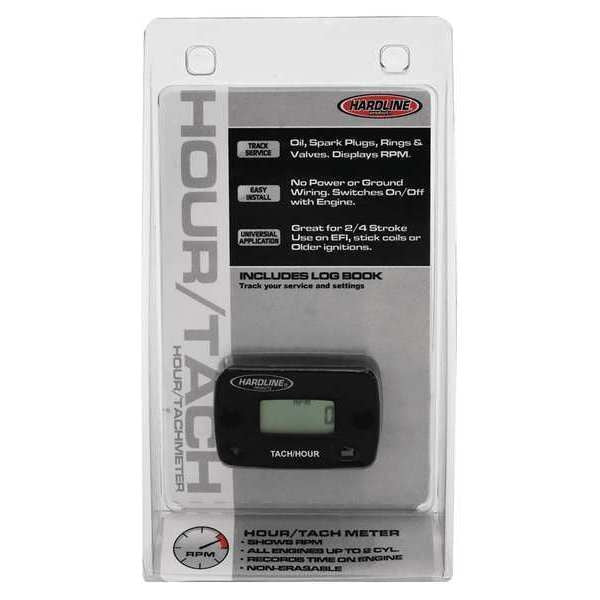 Hour/Tach Meter for Gas Engine, 2 Cyl
