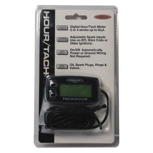 Hour/Tach Meter for Gas Engine, 8 Cyl