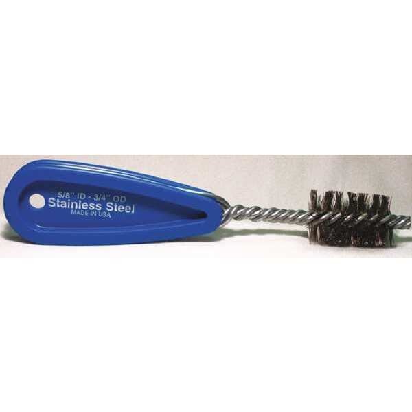 Stainless Steel Premium plumbing copper fitting brush, Plastic