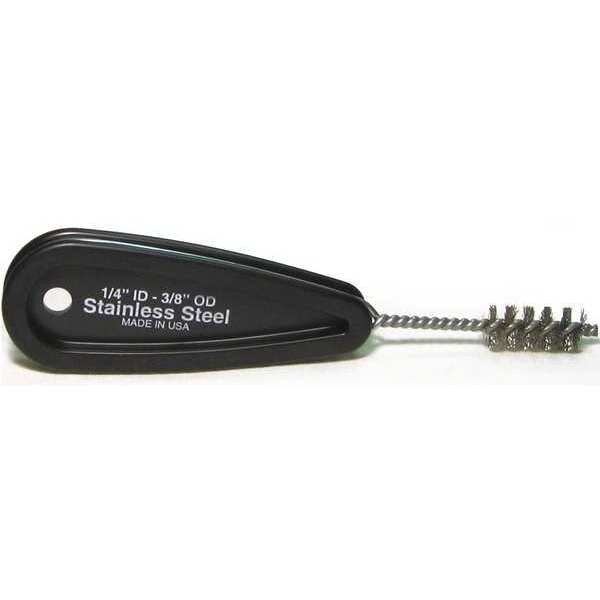 Standard refrigeration copper fitting brush, 1-1/4 in L Brush, Plastic