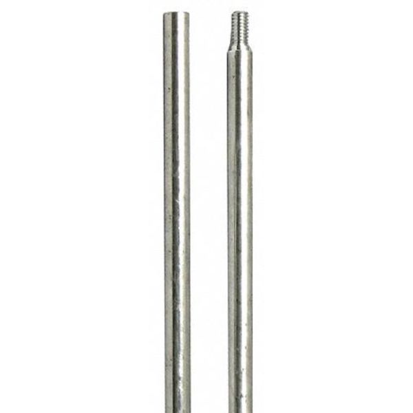 Aluminum Rod, 12-24, Male-Female Thd, 2 ft.