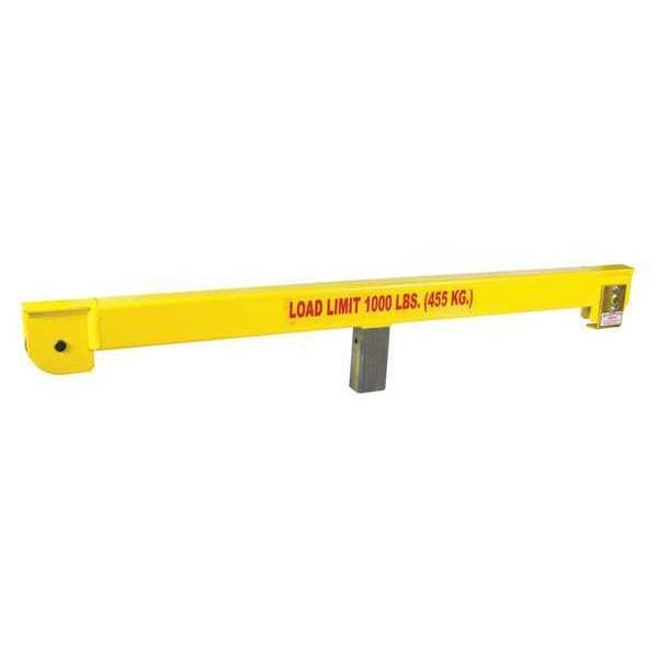Tee Head Extension Bar, Load Cap. 1000 lb.