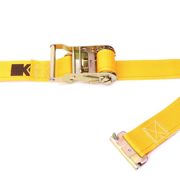 Logistic Ratchet Strap, 12ft x 2In, 1000lb