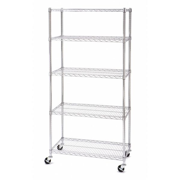 Wire Shelving Unit, 18