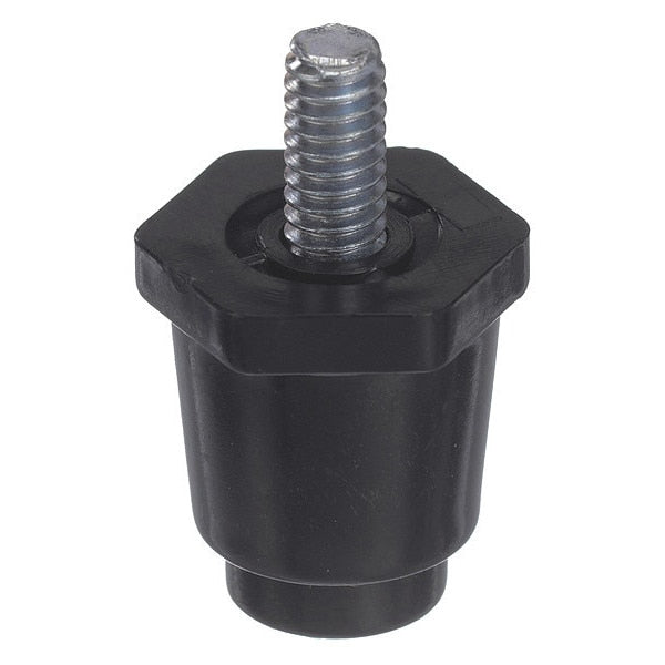Black Appliance Leg, 1/4-20 x 1/2