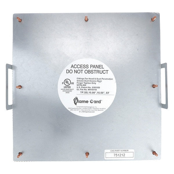 Flat Grease Duct Access Door, 20