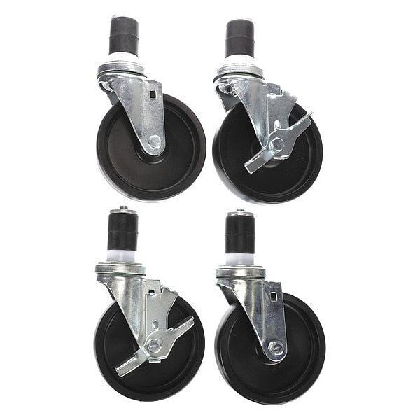 Caster Kit, Med Duty 1-1/2