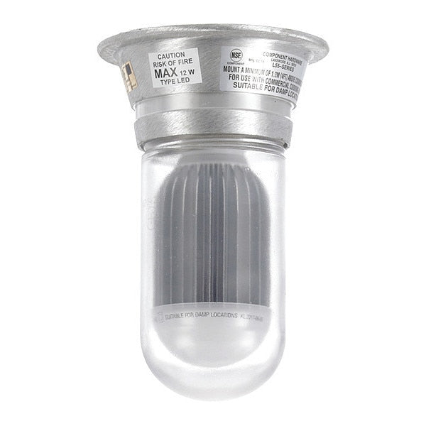 Surface Mt Warm White LED Hood Light Cle