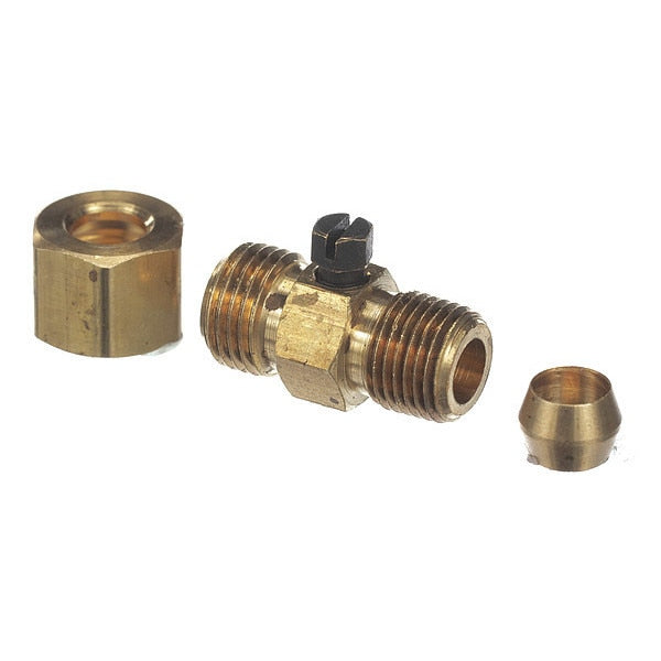 Inlet Adjustable Brass Pilot Valve 1/8