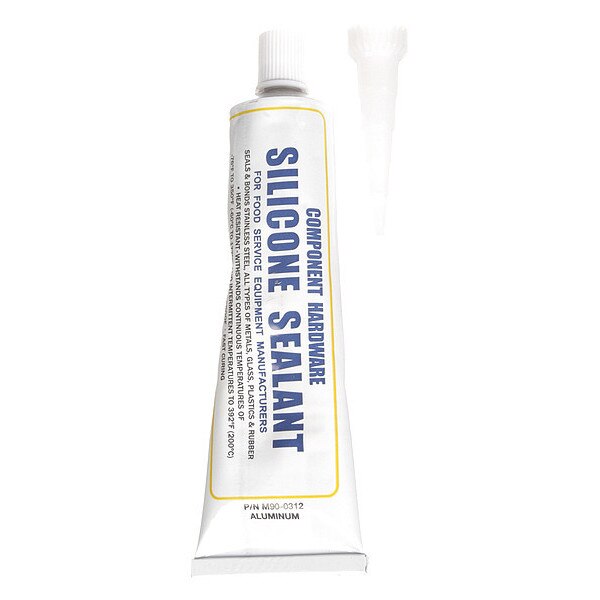 Alum Silicne Sealnt Squeeze Tube, 3.0 oz.