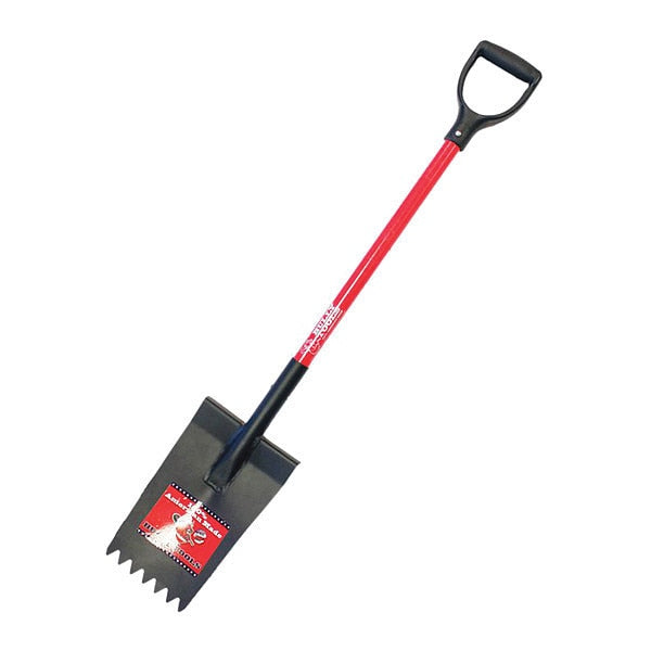 Shingle Shovel, D-Grip Fiberglass Handle
