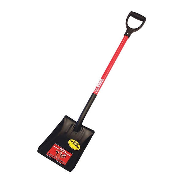 Point Shovel, Square, 14 ga., Fiberglass