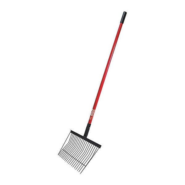 Stall Fork, Long Fiberglass Handle