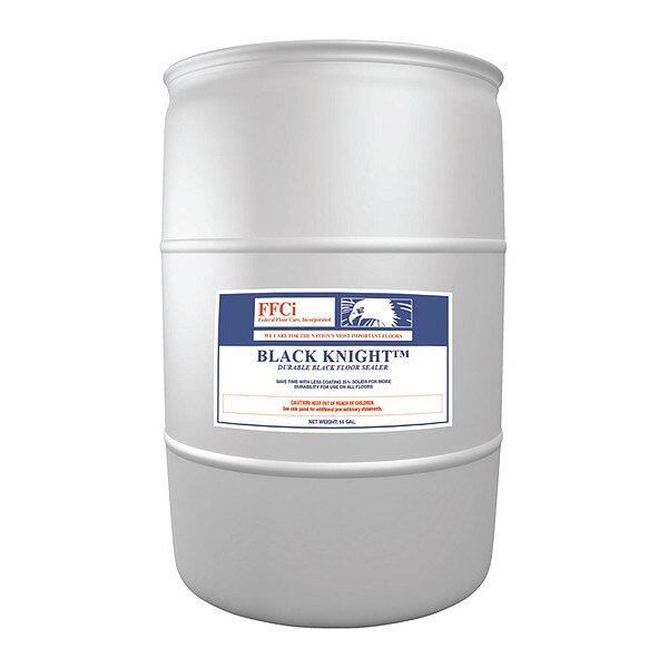 Durable Blk Floor Sealer/Finish, 55 gal.