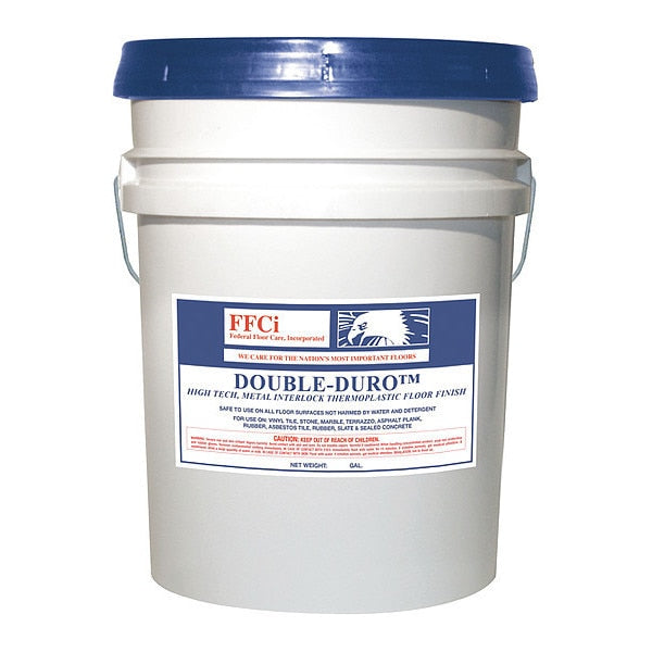 Dbl-Duro Clr Floor Sealer/Finish, 5 gal.