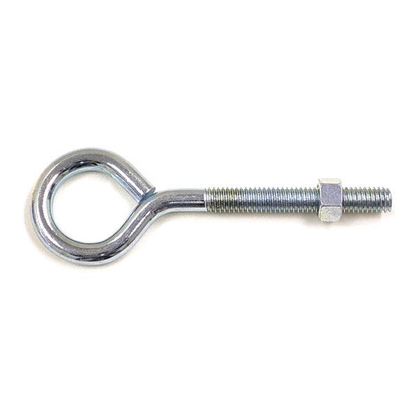 Eye Bolt 1 in ID, Steel, Zinc Plated