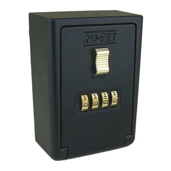 Lock Box, 4-Number, Wall Mountable