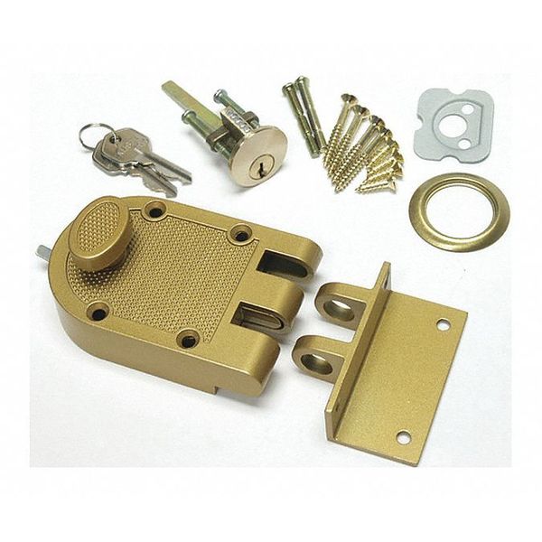 Jimmy Proof Deadbolt, Single Cylinder