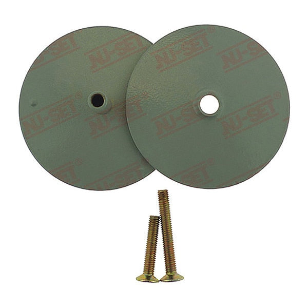 Door Hole Filler Plate, Gray